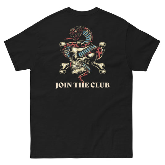 Join The Club Snake N' Skull Men's Tee