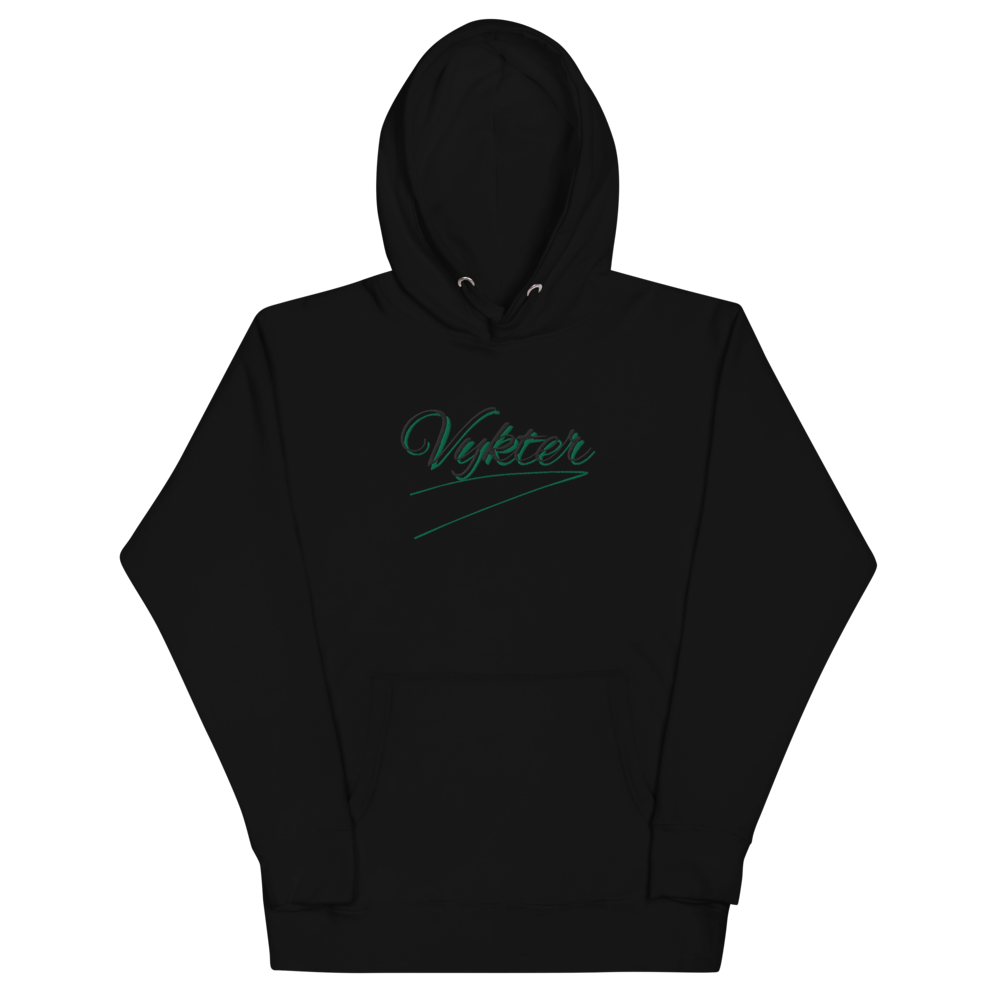 Vykter Autograph Embroidered Unisex Hoodie