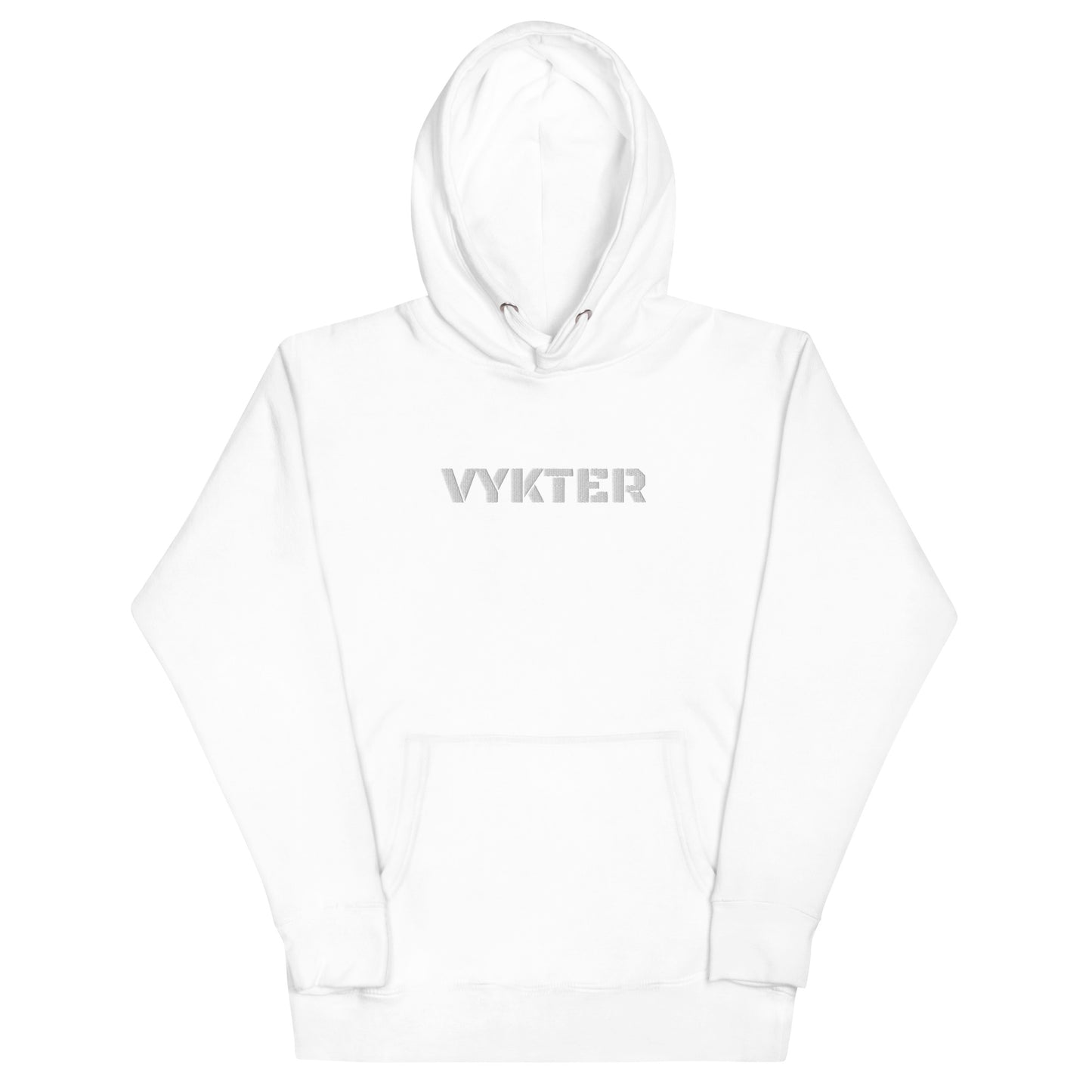 Vykter Embroidered Blended Unisex Hoodie