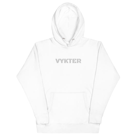 Vykter Embroidered Blended Unisex Hoodie